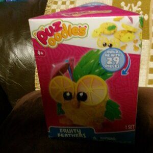 NWT Unique Retired Puzoodles Fruity Feathers 3D Puzzle